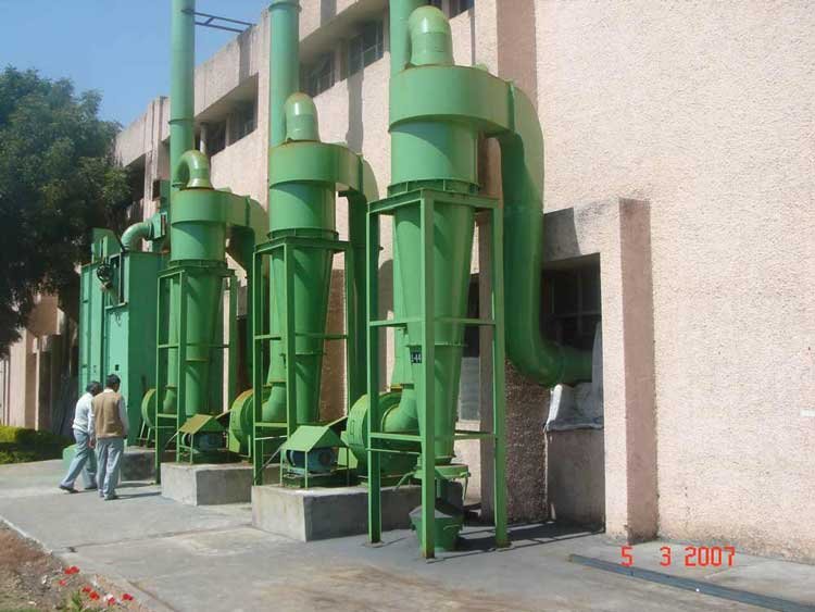 Cyclone dust collectors Manufacturer & Supplier In Noida